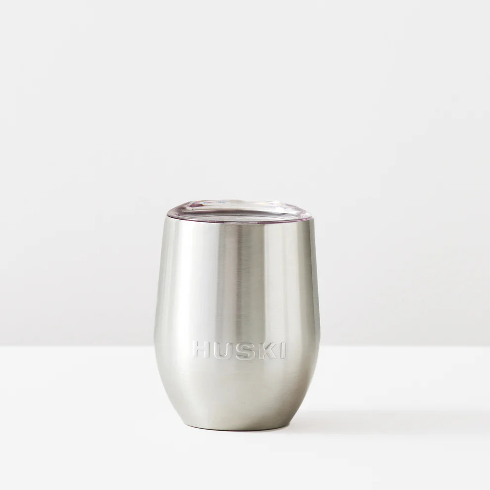 Huski Wine Tumbler - Silver