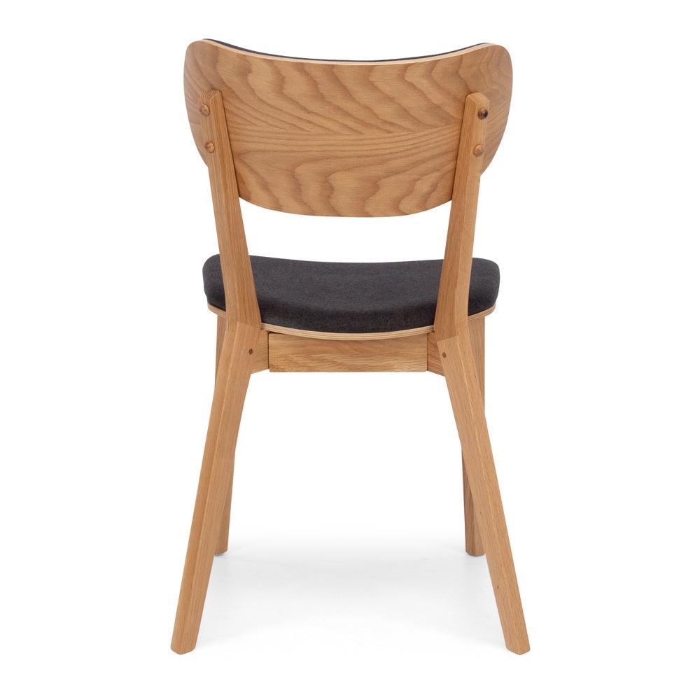 Zurich Dining Chair - Dark Grey - Humble & Grand Homestore