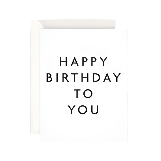 Card - Happy Birthday - Humble & Grand Homestore