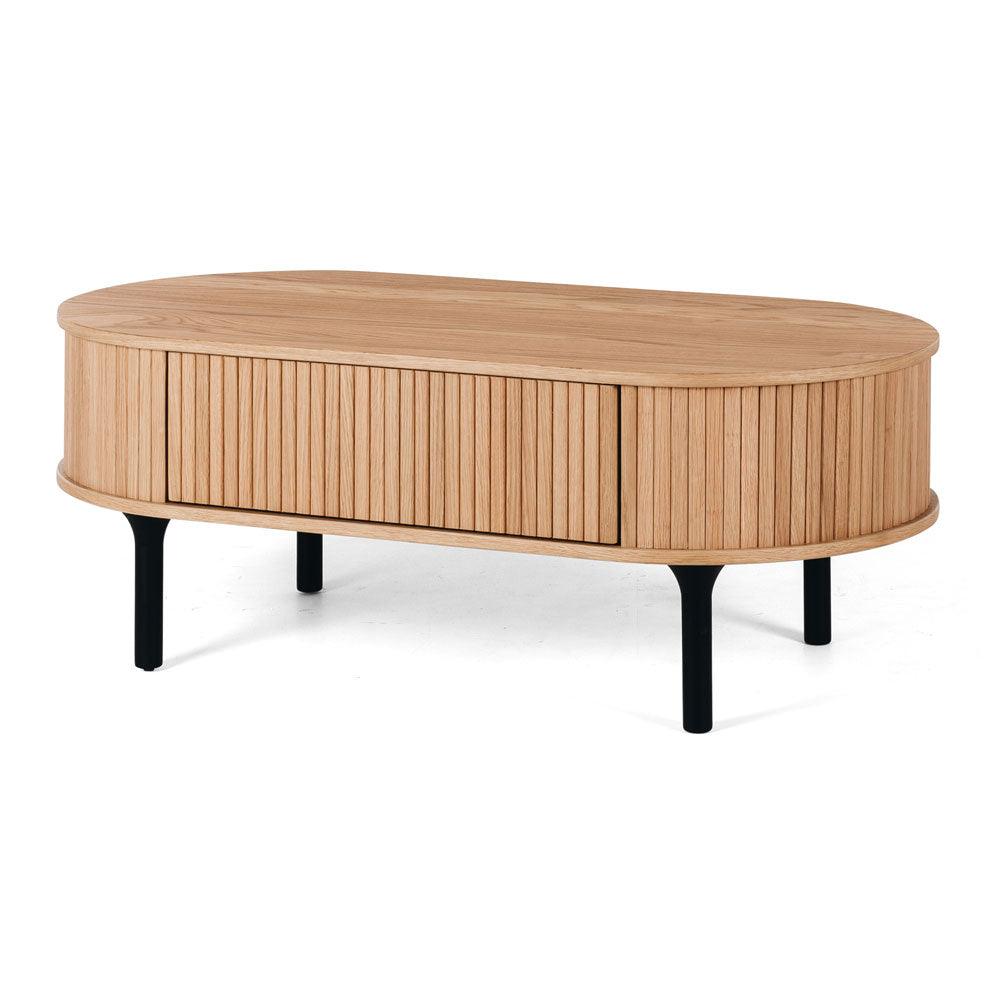 Slatted Oak Coffee Table - Humble & Grand Homestore