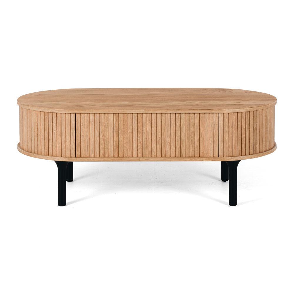 Slatted Oak Coffee Table - Humble & Grand Homestore